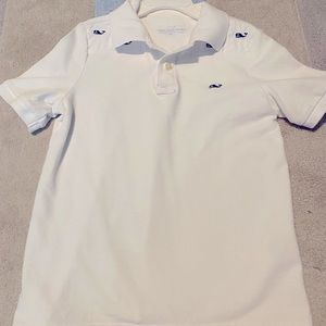 Vineyard Vines  Boys Polo White Sz 6